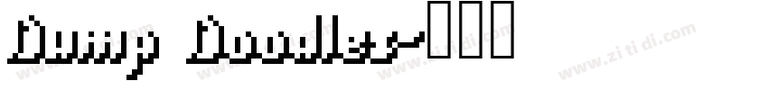 Dump Doodles字体转换